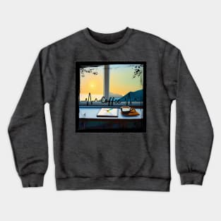 Morning coffee Crewneck Sweatshirt